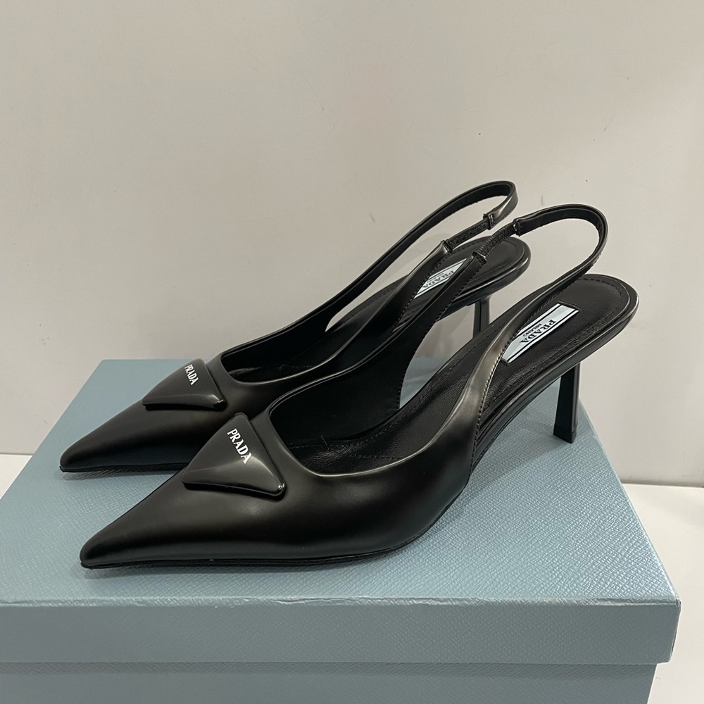 Prada Black Women's High Heels
